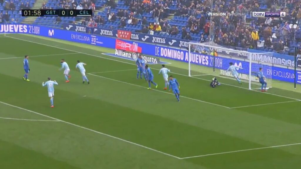 Getafe 0-1 Celta Vigo - Nestor Araujo 2'