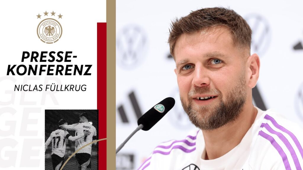🎙️ Pressekonferenz der Nationalmannschaft mit Niclas Füllkrug