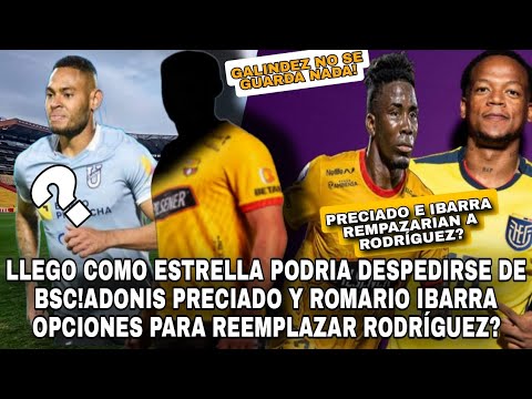 LLEGO COMO ESTRELLA PODRIA DESPEDIRSE DE BSC!ADONIS PRECIADO Y ROMARIO IBARRA REEMPLAZARIA KEVIN?