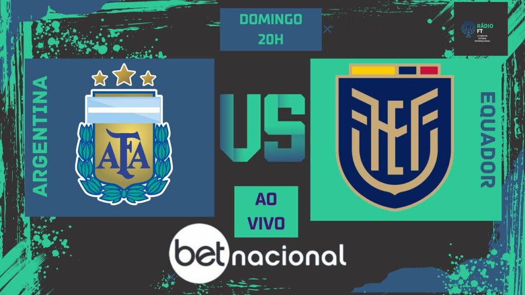 AO VIVO | ARGENTINA X EQUADOR | AMISTOSO INTERNACIONAL | NARRAÇÃO