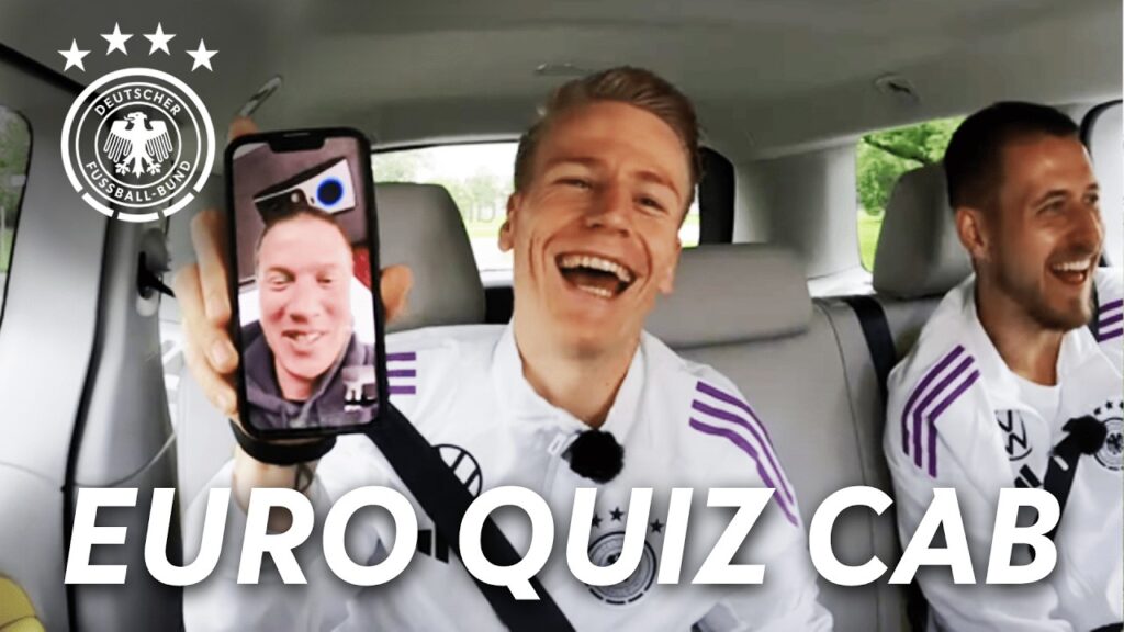 Noble jokers, legendary quotes & a Bayern fan | Führich & Anton take on the EURO 2024 Quiz Cab Noble jokers, legendary quotes & a Bayern fan | Führich & Anton take on the EURO 2024 Quiz Cab