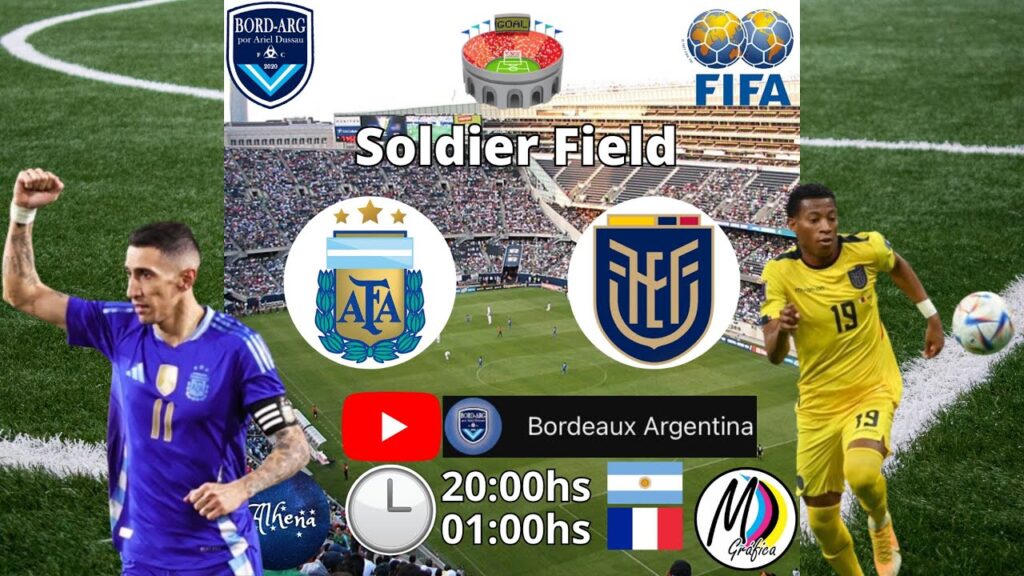 🏆 AMISTOSO | 🧉 ARGENTINA 🆚 🦅 ECUADOR
