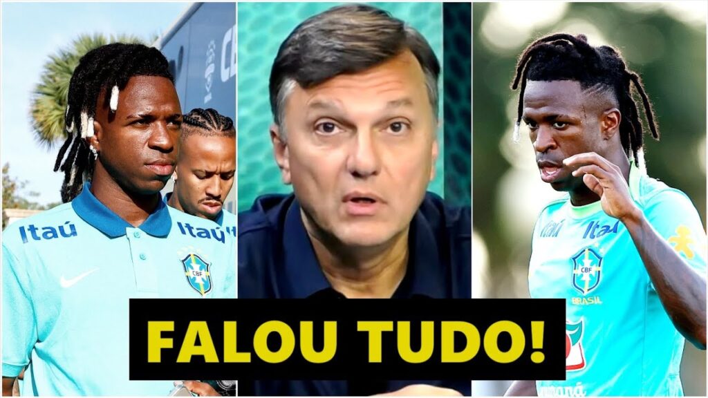 "COM BASE EM QUÊ esses FANFARRÕES FALAVAM ISSO do Vinicius Júnior???" Mauro Cezar MANDA A REAL!
