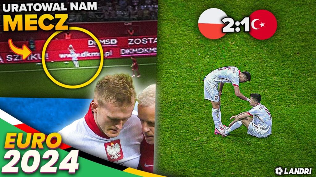 CHŁOPIEC od PODAWANIA PIŁEK bohaterem Polski! To on DAŁ nam gola! Lewandowski i Świderski z KONTUZJĄ