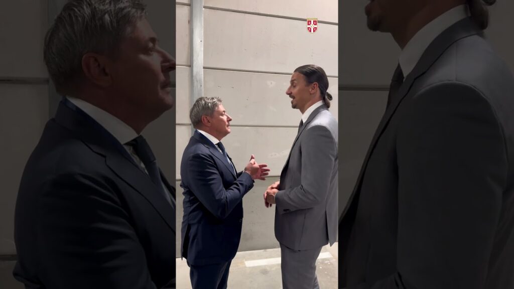 Zlatan Ibrahimović i Dragan Stojković u Stokholmu