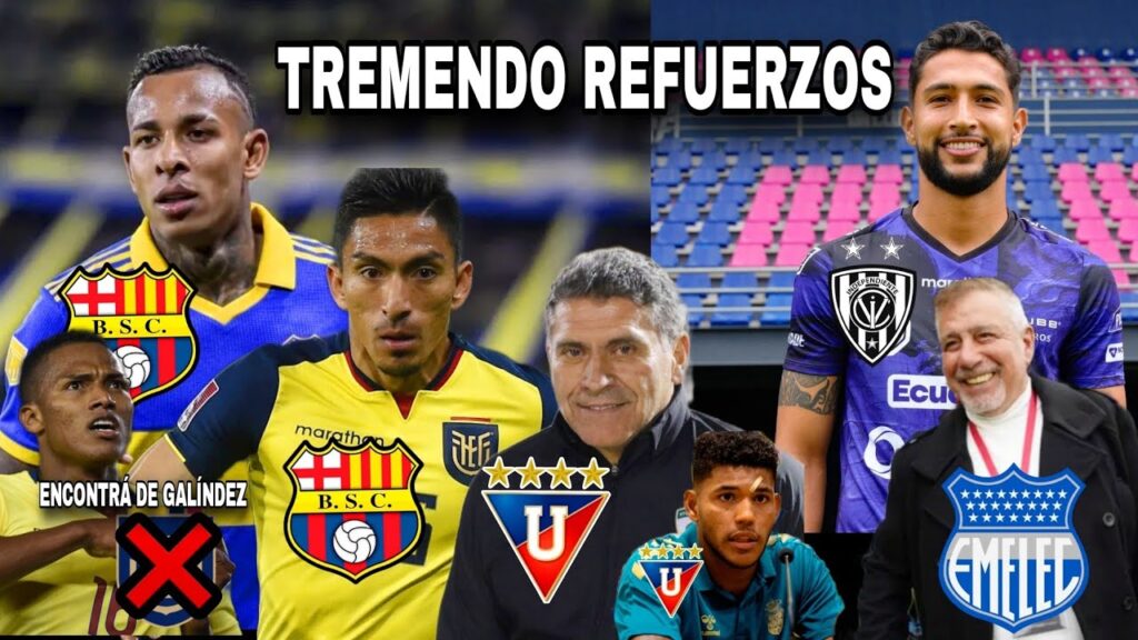 BOMBAZO!!💥 ÁNGEL MENA A BARCELONA, SEBASTIÁN VILLA BSC NUEVOS TÉCNICO DE LIGA, EMELEC 2024 REFUERZO
