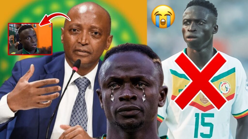 Urgent 🚨La CAF Sanctionne Lourdement Krepin Diatta