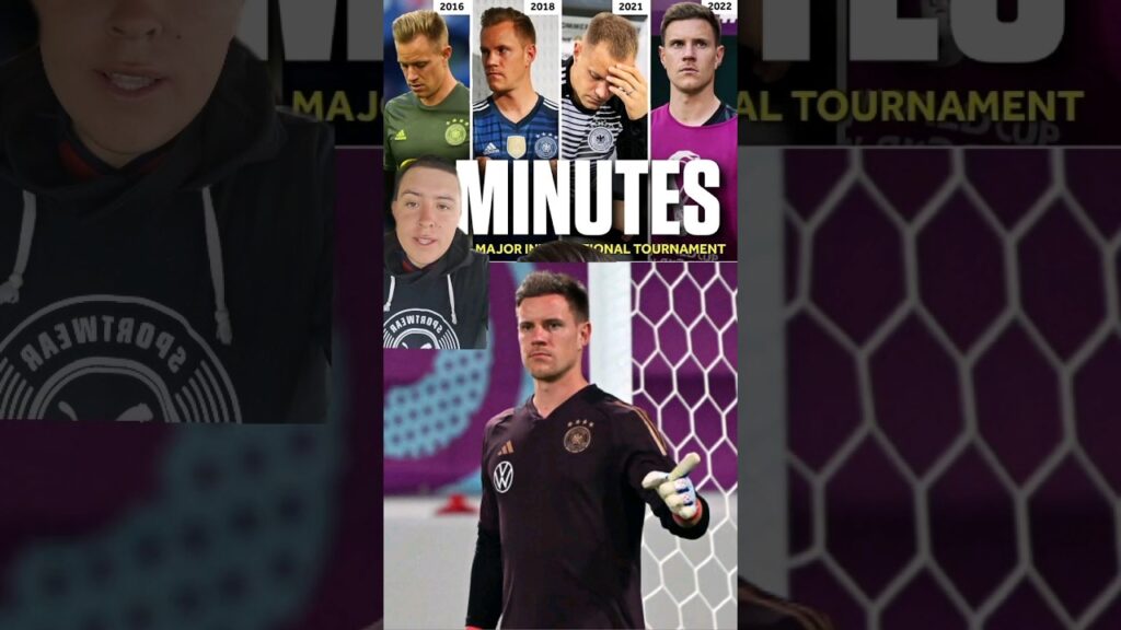 Ter Stegen no a jugado en torneos importantes con Alemania. ❌️🇩🇪 #terstegen #alemania #neuer #viral