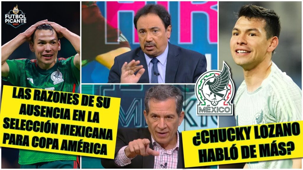 CHUCKY LOZANO, DOLIDO. NO VA A COPA AMÉRICA. Hugo Sánchez da razones de su ausencia | Futbol Picante