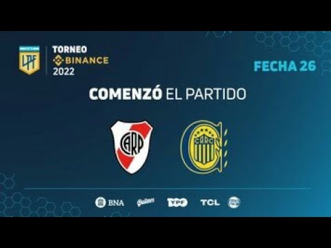 RIVER PLATE 1-2 ROSARIO CENTRAL FECHA 26 16/10/2022 COMPLETO HD
