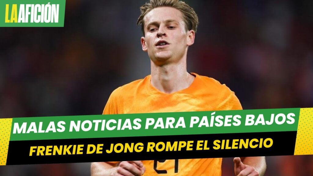 Frenkie de Jong se pierde la Eurocopa 2024 con Países Bajos por lesión