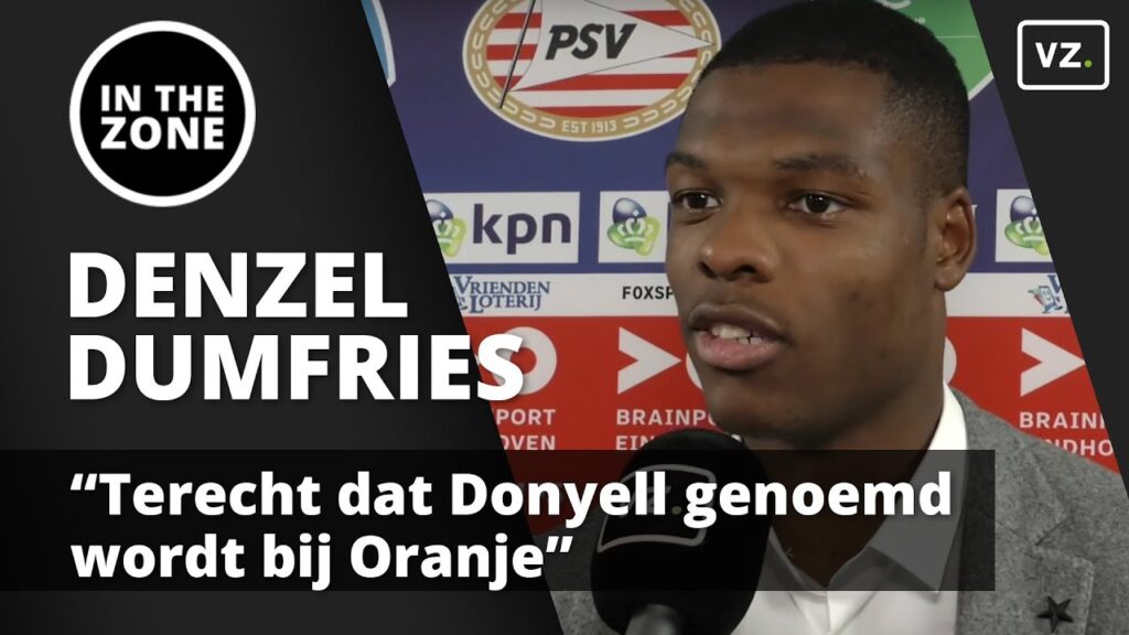 Denzel Dumfries: ‘Terecht dat Donyell genoemd wordt bij Oranje'