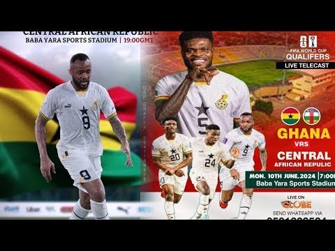 Watch a heated 😤 HIGHLIGHTS AND VIEWS of  Ghana's 4-3 WIN over CAR