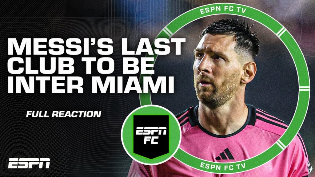 Lionel Messi says Inter Miami will be his LAST CLUB 😳 'It's a little early to come out with that!'