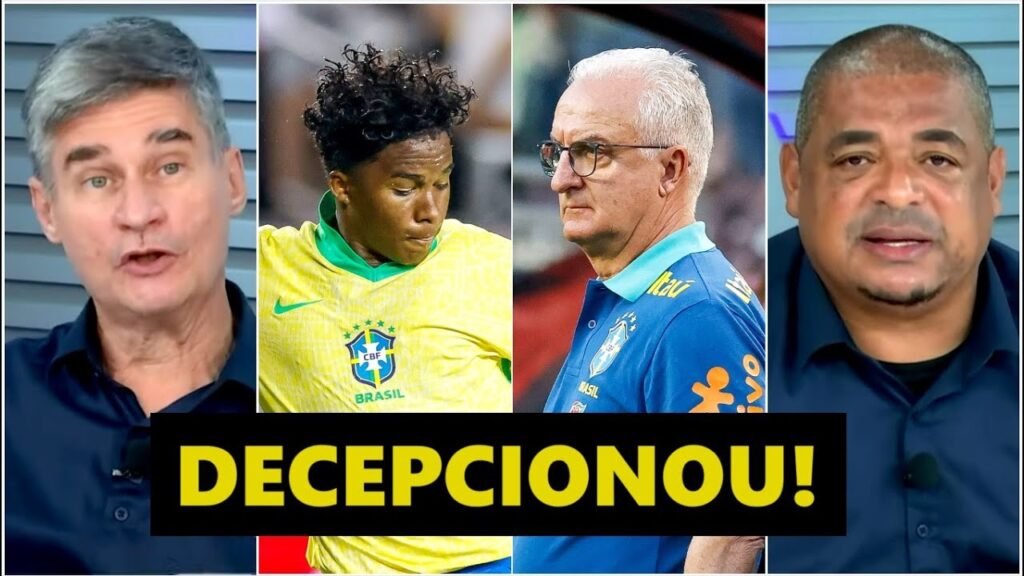 "POR%@! POR QUÊ??? EU ESPERO que o Dorival REVEJA ISSO! A Seleção..." EUA 1 x 1 Brasil GERA DEBATE!