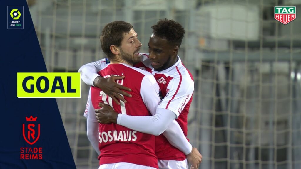 Goal Boulaye DIA (18' - STADE DE REIMS) FC GIRONDINS DE BORDEAUX - STADE DE REIMS (1-3) 20/21