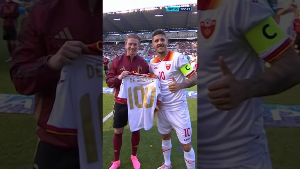 What a lovely moment for Kevin De Bruyne and his family 🖤💛❤️ #EURO2024 #Shorts