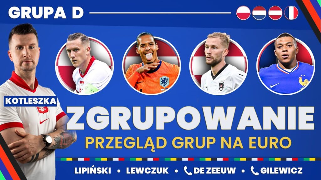 EURO 2024 | POLSKA, HOLANDIA, AUSTRIA, FRANCJA | ANALIZUJEMY GRUPĘ D | PRZEWODNIK KIBICA