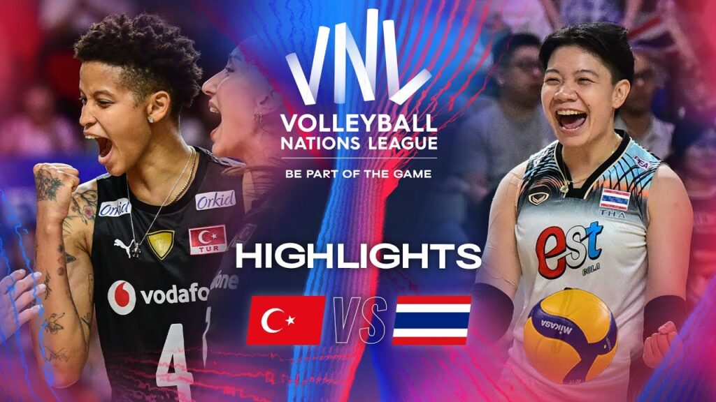🇹🇷 TUR vs. 🇹🇭 THA - Highlights | Week 3 | Women's VNL 2024