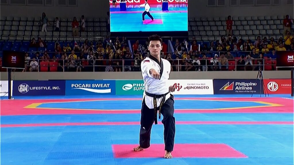 Rodolfo Reyes Jr. bagged the GOLD MEDAL in the men’s individual poomsae event | 2019 SEA Games Rodolfo Reyes Jr. bagged the GOLD MEDAL in the men's individual poomsae event | 2019 SEA Games