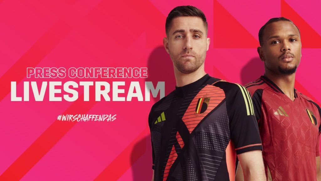 Press Conference with Loïs Openda & Koen Casteels 🇧🇪🎙️ | #REDDEVILS