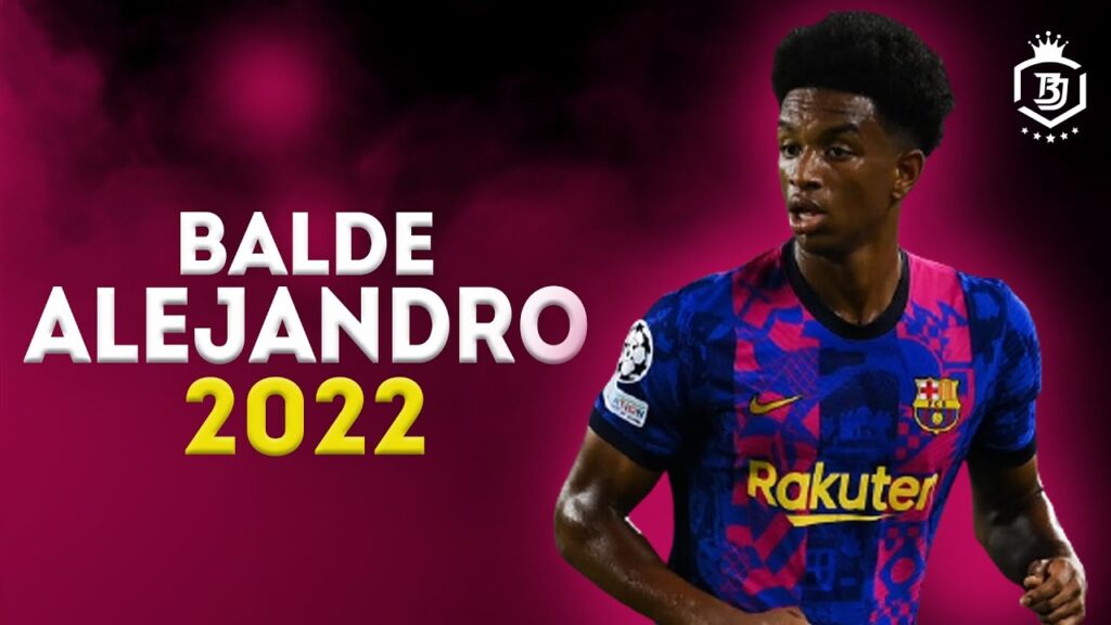 Alejandro Balde 2022 - The Rocket 🚀 - Amazing Skill Show - HD