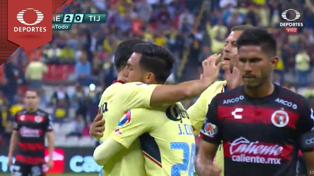 Gol de Henry Martín | América 3 - 0 Xolos | Copa Mx - Semifinal | Televisa Deportes