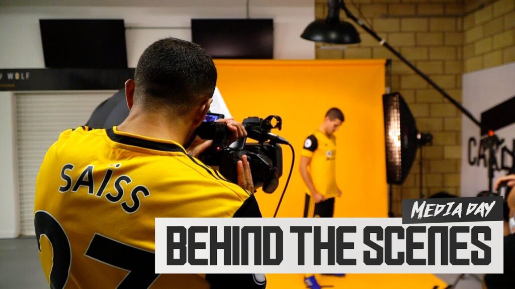 😂 Behind the scenes of kit shoot day | Saiss gets behind the camera!