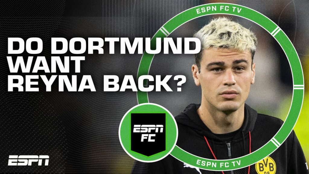 Do Borussia Dortmund want Gio Reyna back? 👀 'I don't see a big future there for him' - Fjortoft