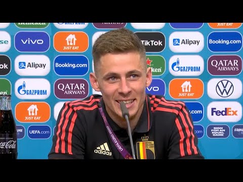 Belgium 1-0 Portugal - Thorgan Hazard - Man Of The Match Press Conference - Round Of 16 - Euro 2020