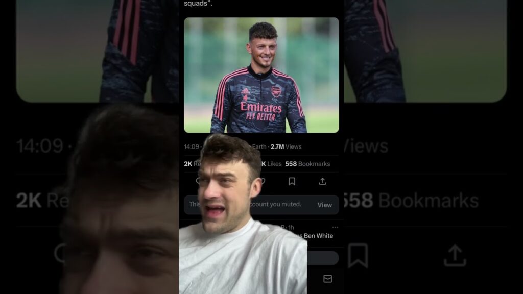 BEN WHITE WON’T PLAY FOR ENGLAND 🤯🤯