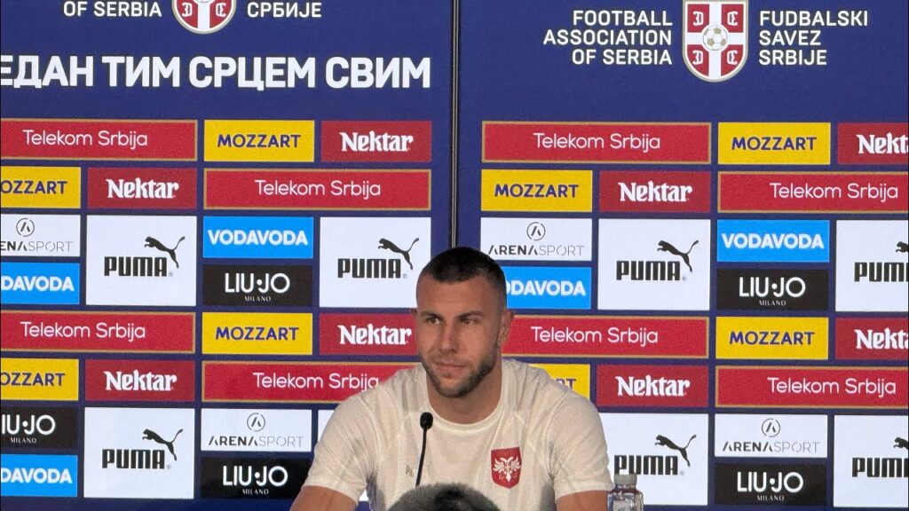 EURO 2024 | Strahinja Pavlović - konferencija za medije (13. 6. 2024)
