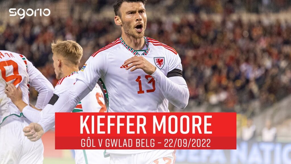 Kieffer Moore | Gôl | Goal | Gwlad Belg 2-1 Cymru | UEFA Nations League