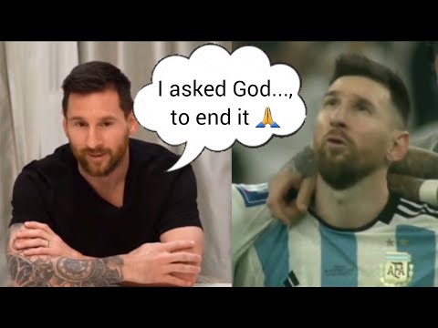 Messi reveals what he said prior to Montiel's World Cup winning penalty...