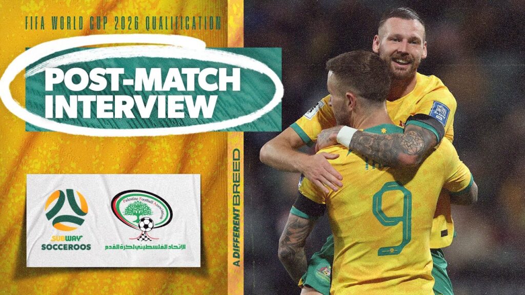 Martin Boyle: I didn't expect him to pass it | Interview | Subway Socceroos v Palestine