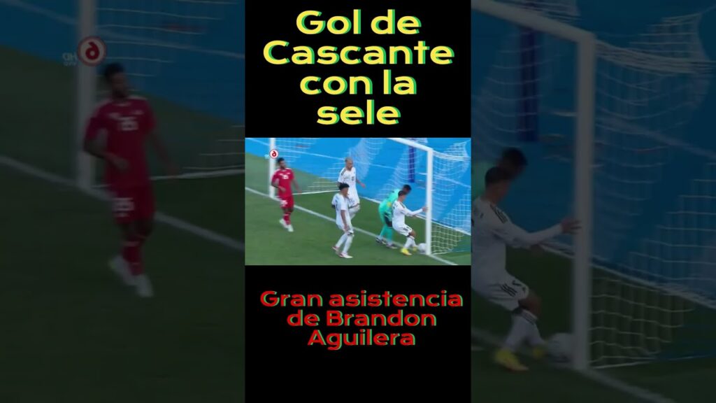 🔥⚽¡Gol de Cascante con la Sele! CR 1-4 EAU #costarica #keylornavas  #brandonaguilera