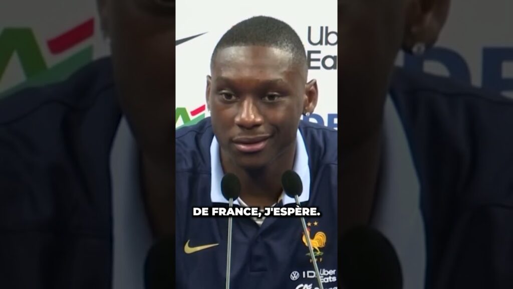 🥺 Randal Kolo Muani touché par le départ de Mbappé du PSG ! #shorts