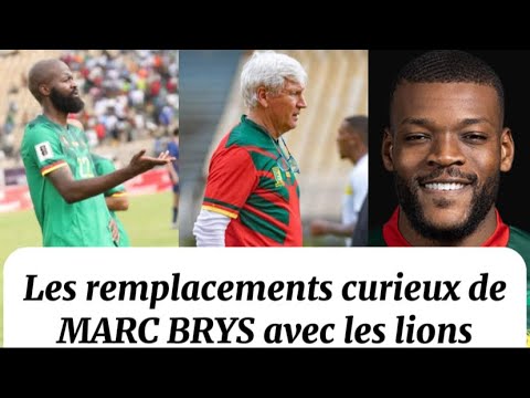 Marc Brys fait des remplacements curieux lors des matchs ; Olivier Ntcham et Didier Lamkel ze sont …