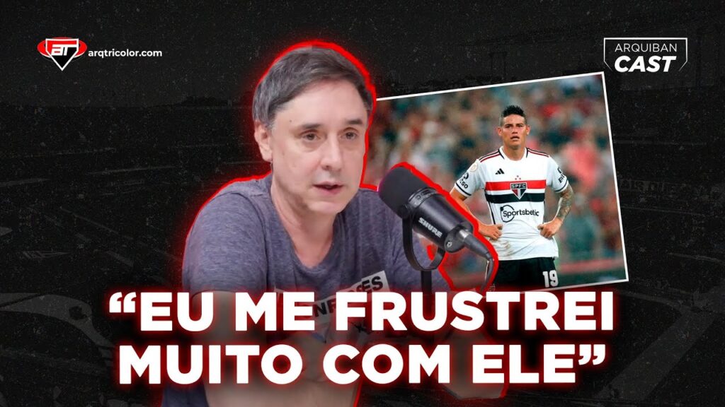 “O James é INDIFERENTE com o São Paulo” Tironi NÃO POUPA palavras sobre PASSAGEM do meia no clube