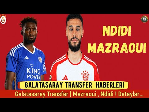 Galatasaray Transfer⚽️ Mazraoui , Ndidi #galatasaray Galatasaray Transfer⚽️ Mazraoui , Ndidi #galatasaray