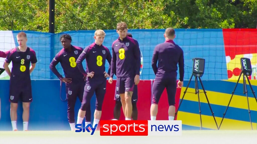 Euro 2024: John Stones back in England training after isolating from illness