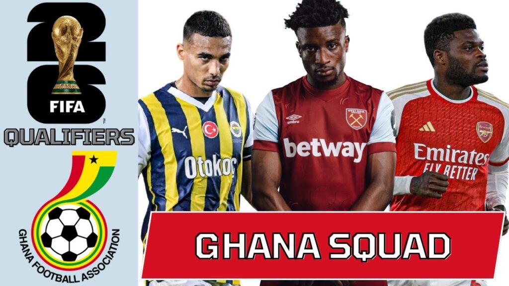 GHANA SQUAD WORLD CUP 2026 QUALIFIERS | Ghana Football Team | Road to World Cup 2026