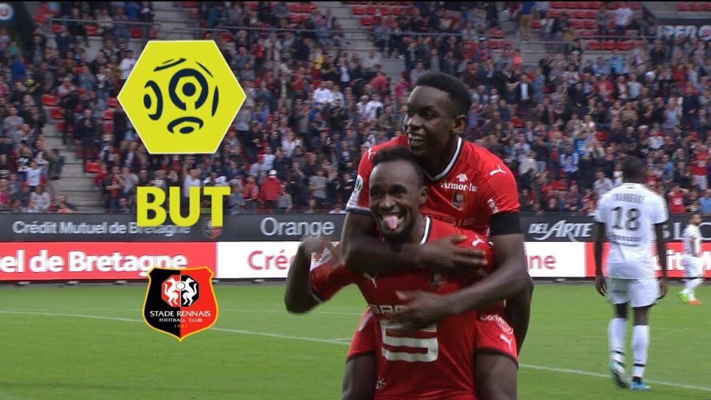 But Firmin MUBELE (46') / Stade Rennais FC - Dijon FCO (2-2)  / 2017-18