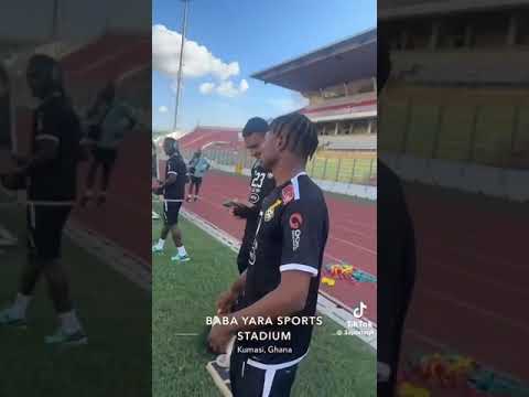 Alexander Djiku and Fatawu 😂🤣 #viral #football #sports #blackstars #youtubeshorts  #wcqualifiers