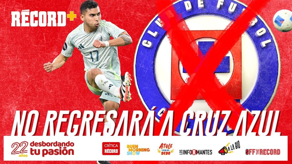 ¡SE REVELA la RAZÓN por la que ORBELÍN PINEDA no REGRESARÁ a CRUZ AZUL!