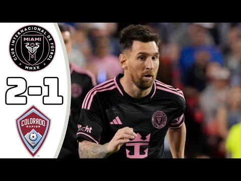 Messi Goal - Inter Miami vs Colorado 2-1 | Extended Highlights & Goals | Major League Soccer