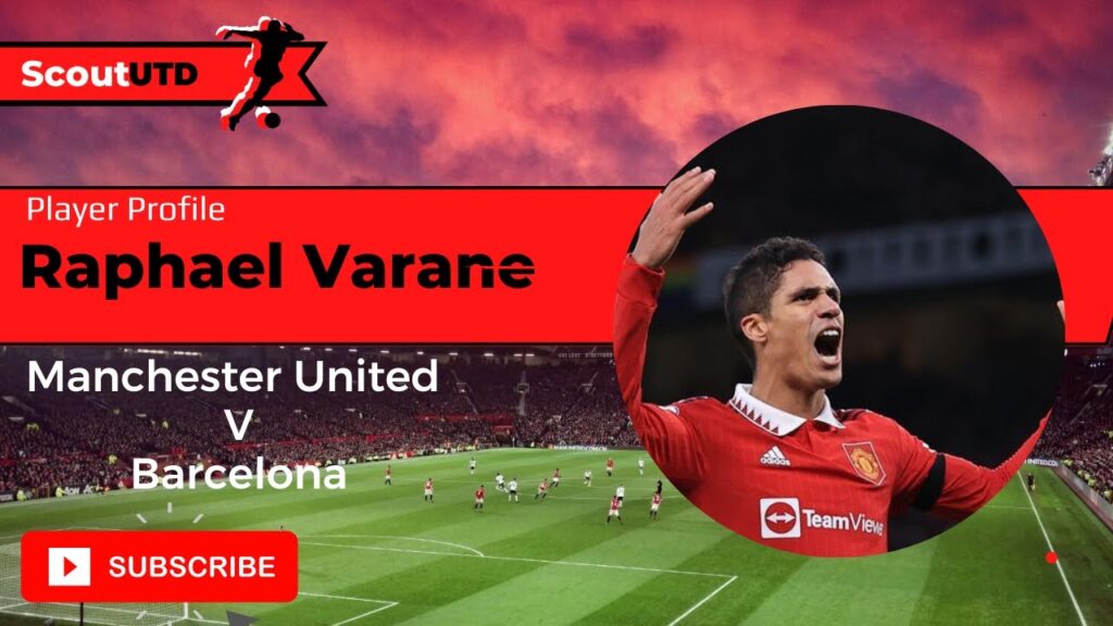 Raphael Varane Manchester United v Barcelona Defence Masterclass Skills