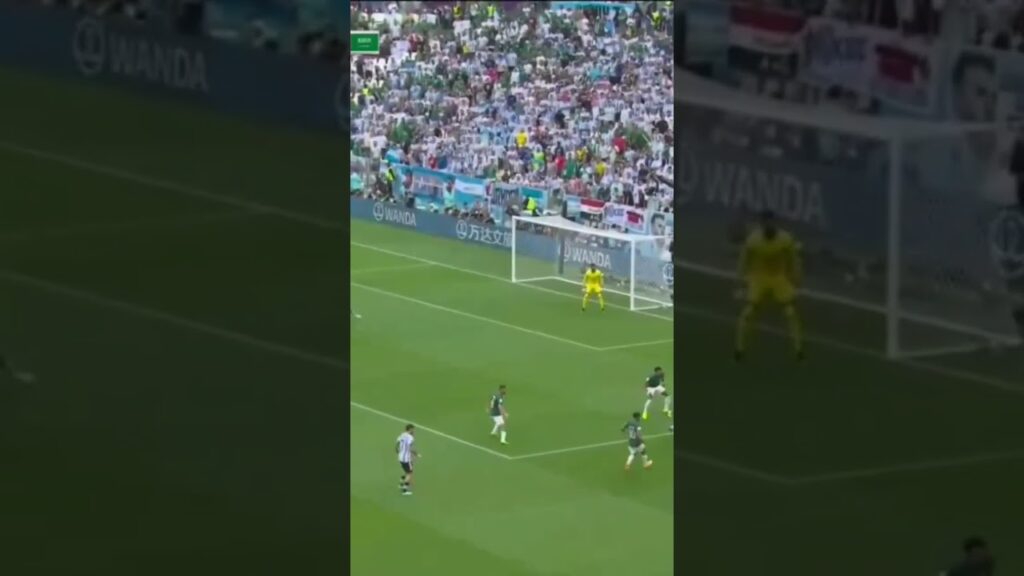 Saudi Arabia Goalkeeper amazing save.