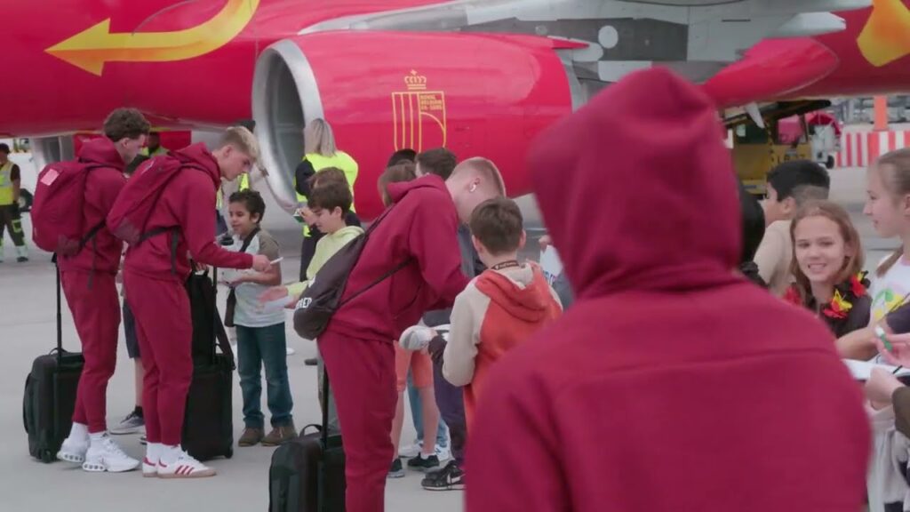 Vertrek Rode Duivels naar Duitsland EK 2024