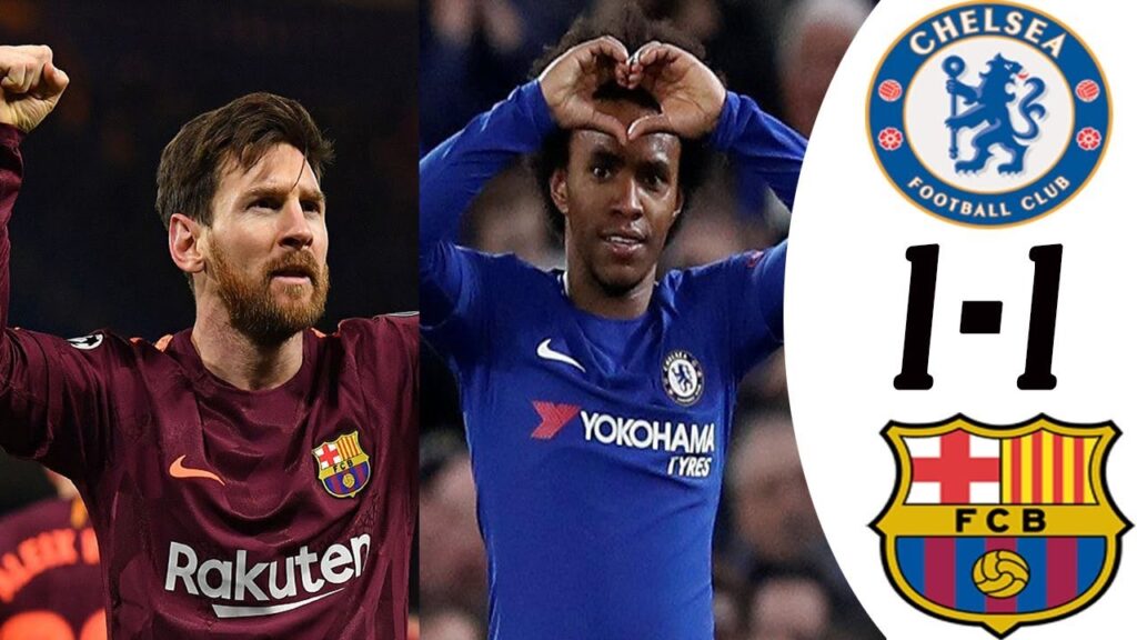 CHELSEA 1-1 BARCELONA: LIONEL MESSI TAKES ADVANTAGE OF ANDREAS CHRISTENSEN'S MISTAKE!